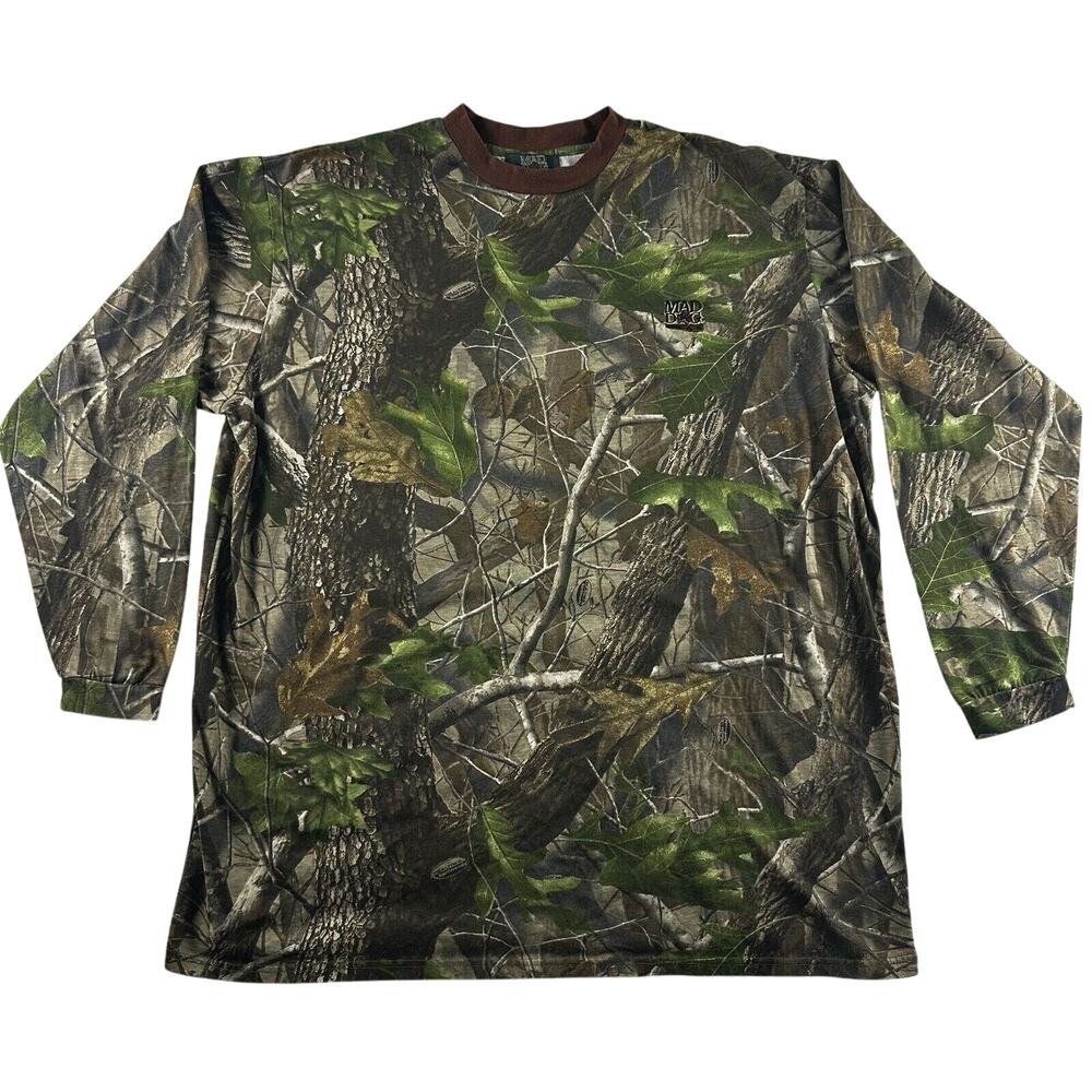 Real tree Camo -Mad Dog Gear- Mens Long Sleeve‎ 3XL
